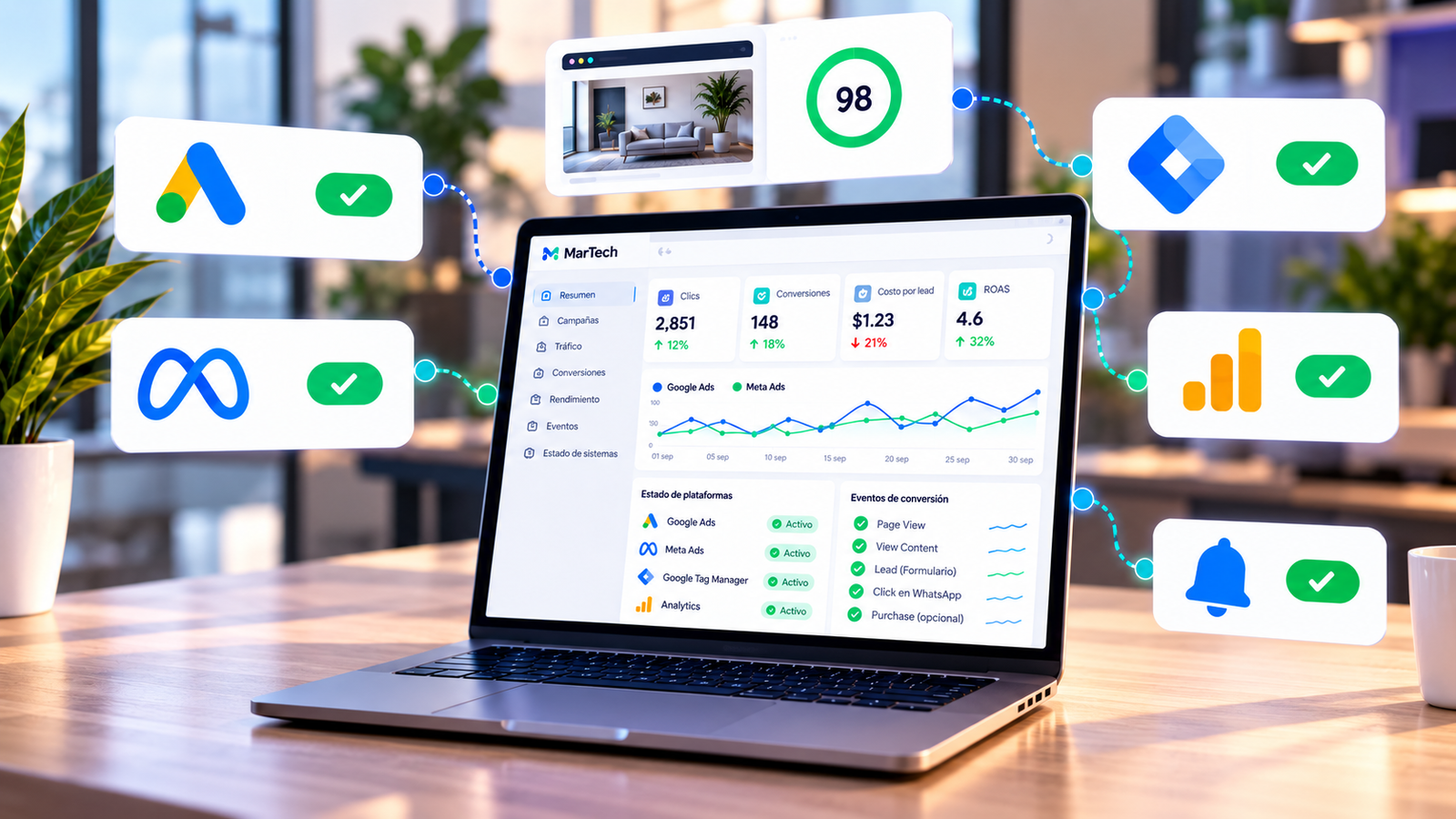 Proceso Comunidad Martech.com.co | Fase 2: Monitoreo de Infraestructura